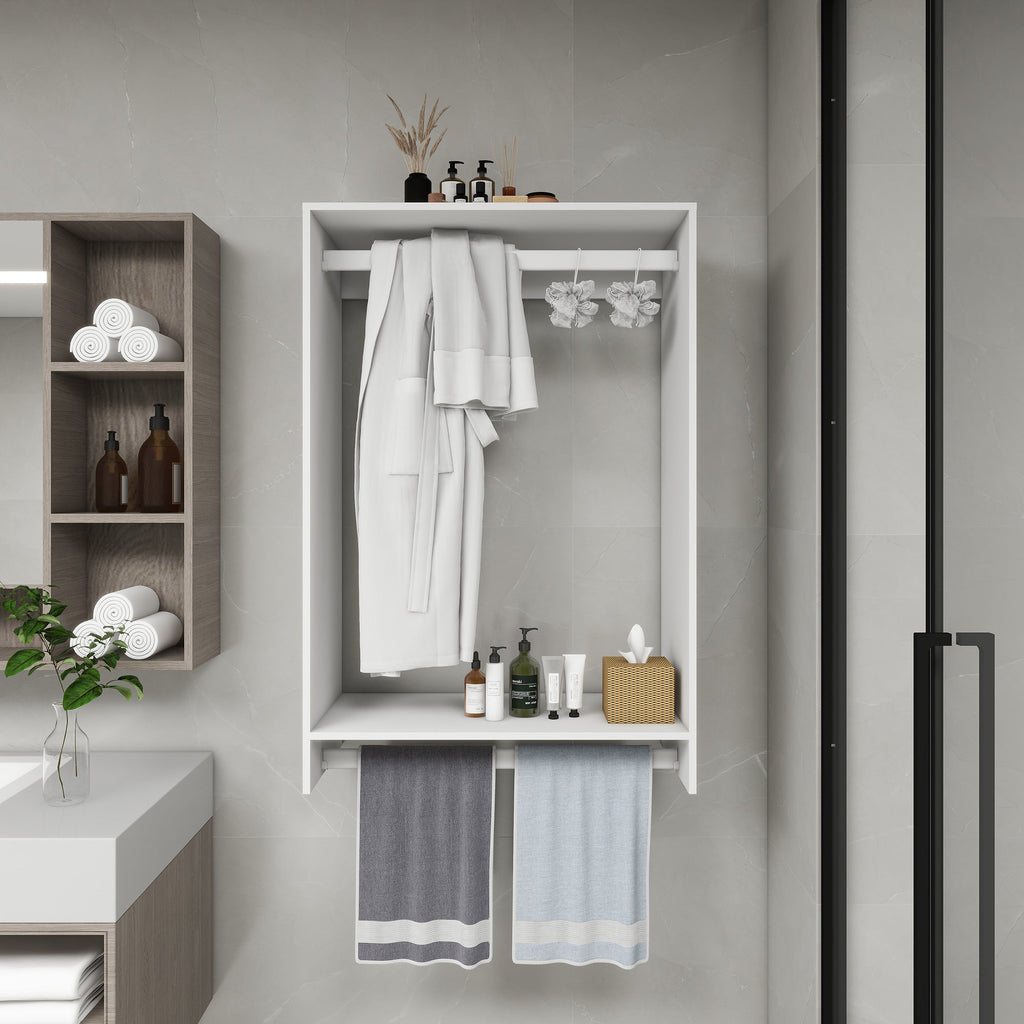 Modular Wooden Closet Organizer System
