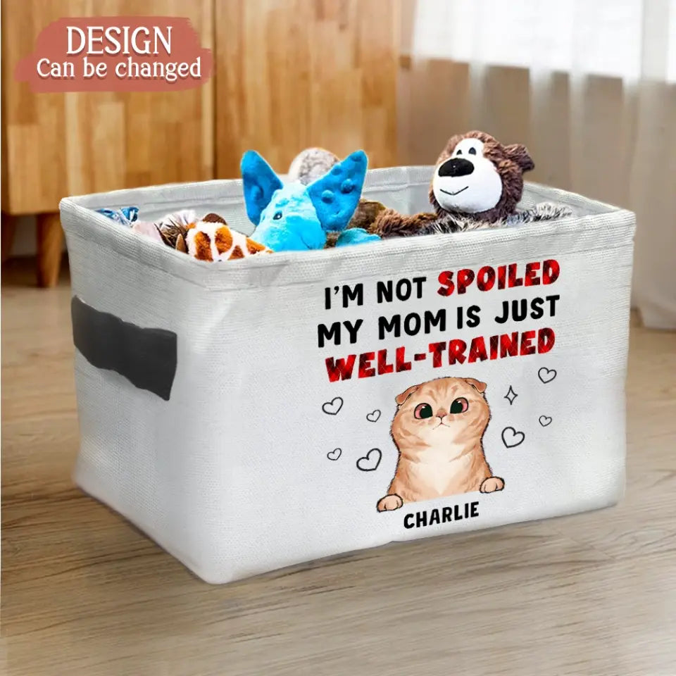 Personalized Pet Storage Box