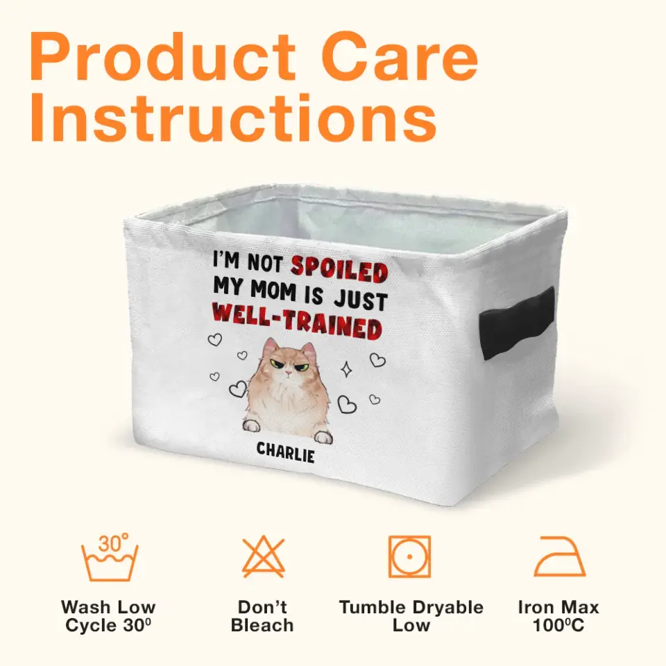 Personalized Pet Storage Box