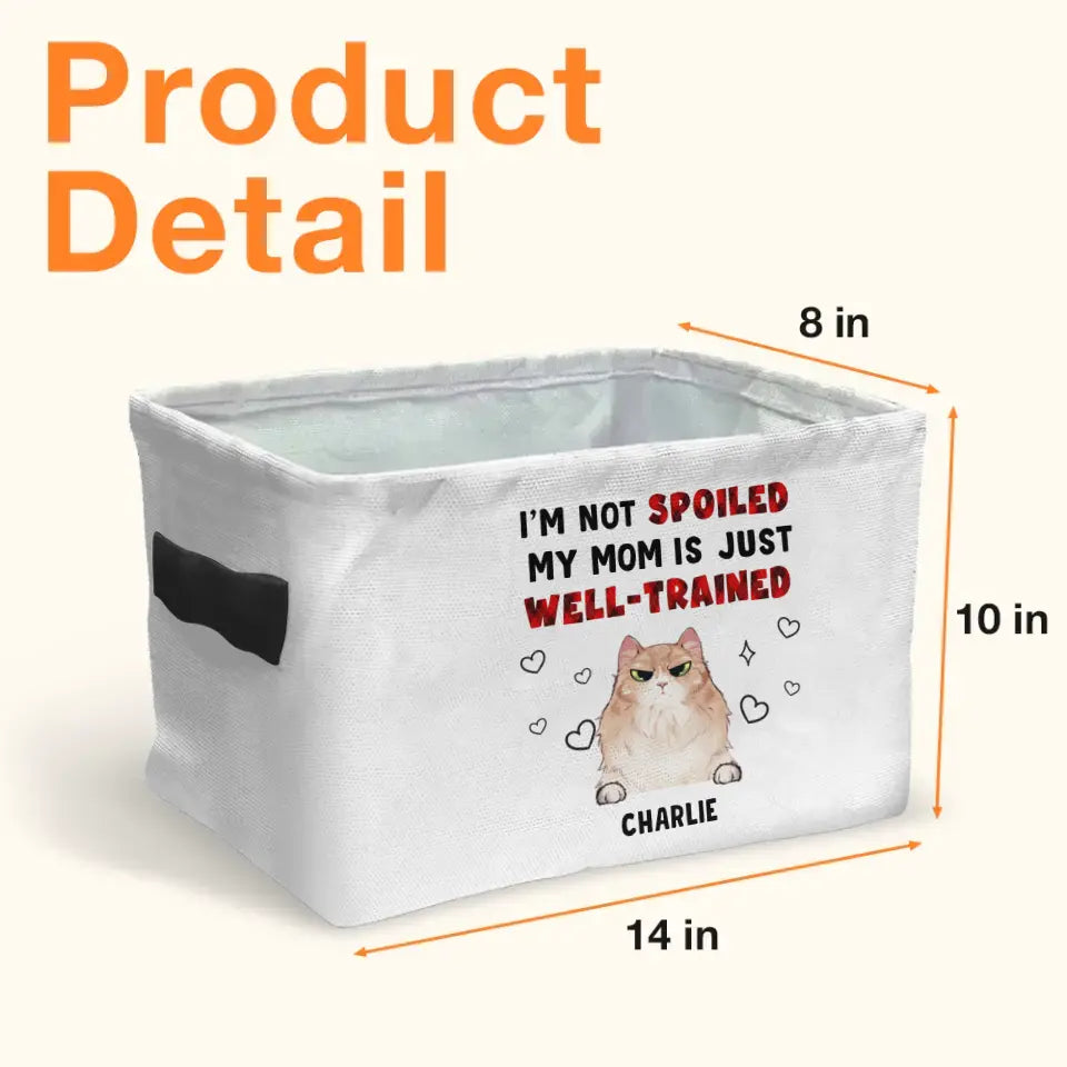 Personalized Pet Storage Box