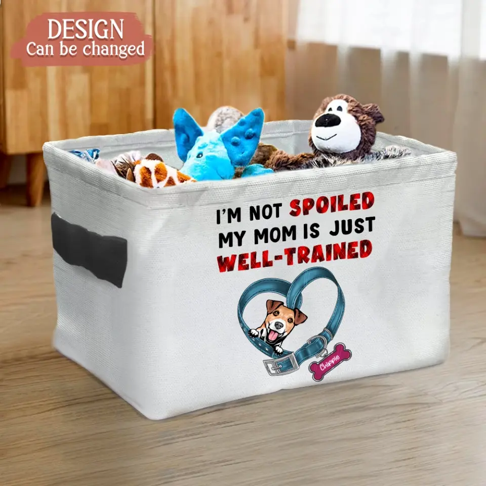 Personalized Dog Storage Box