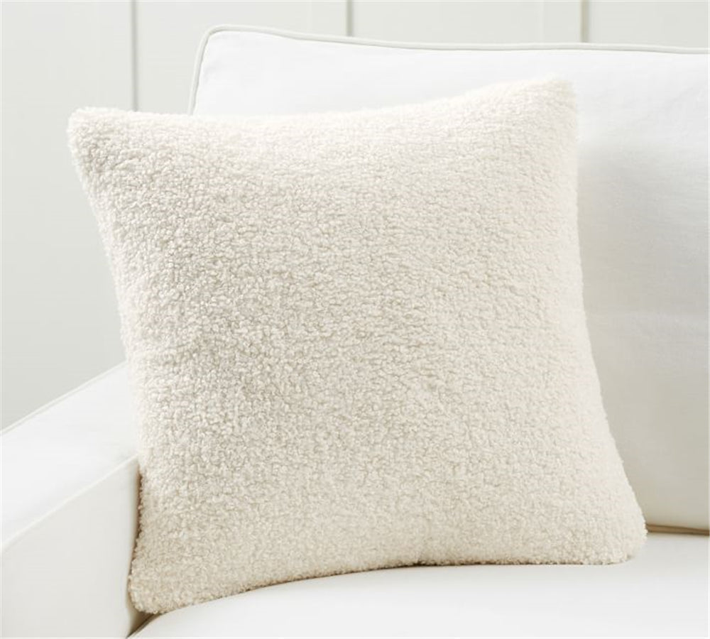 Teddy Faux Fur Throw Pillow Set