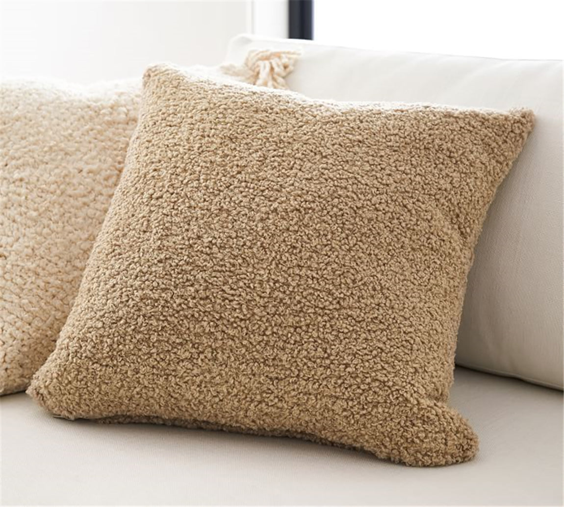 Teddy Faux Fur Throw Pillow Set