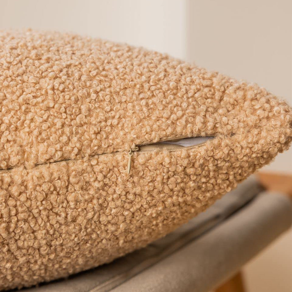 Teddy Faux Fur Throw Pillow Set