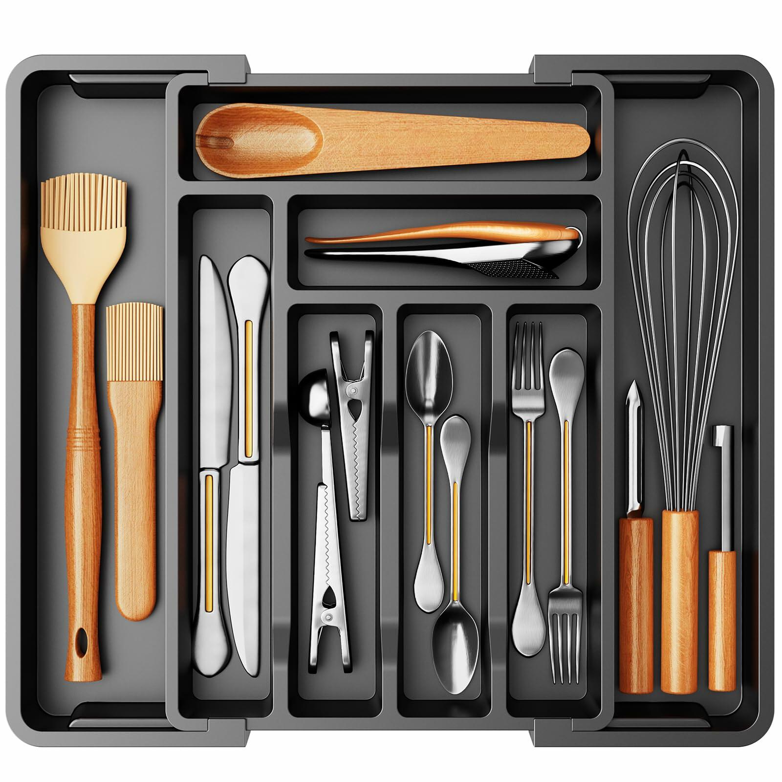 Expandable Silverware & Utensil Drawer Organizer