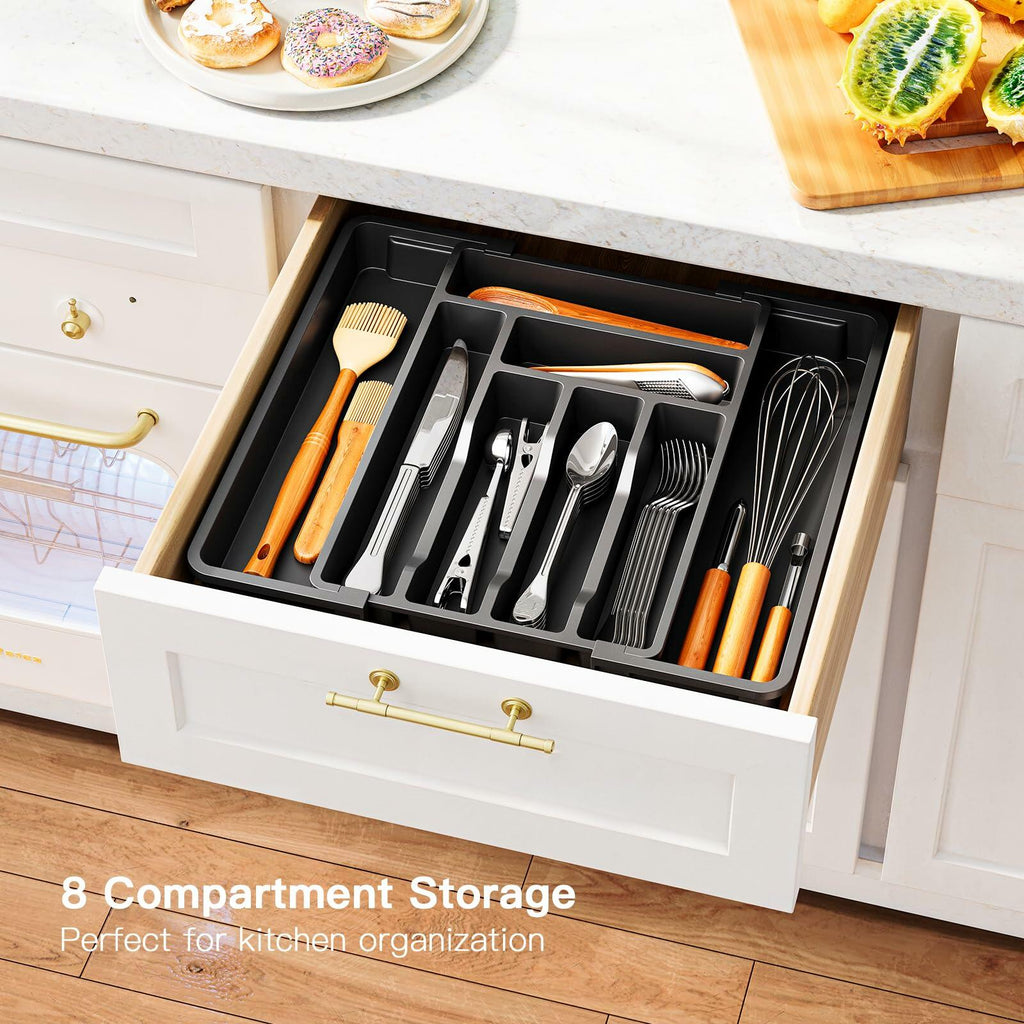Expandable Silverware & Utensil Drawer Organizer