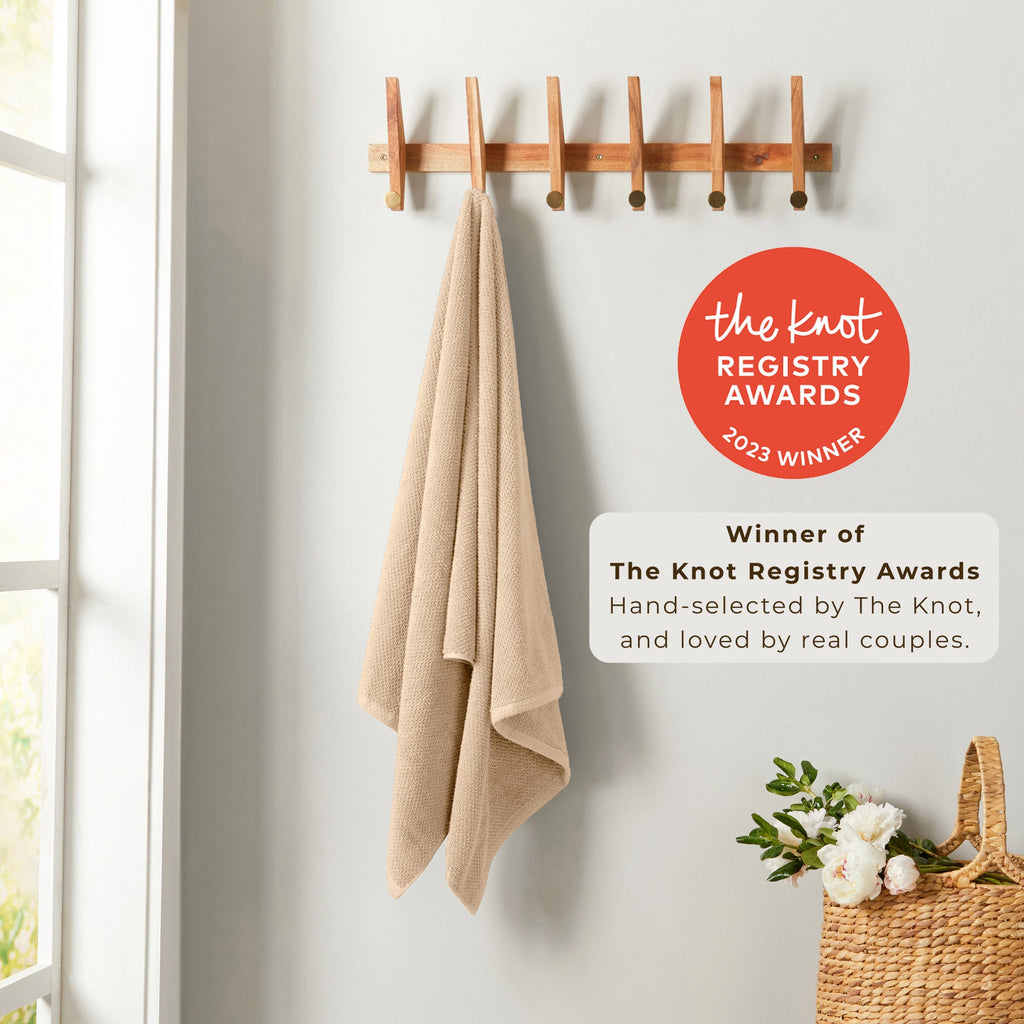 Acacia Cotton Textured Bath Towel Set